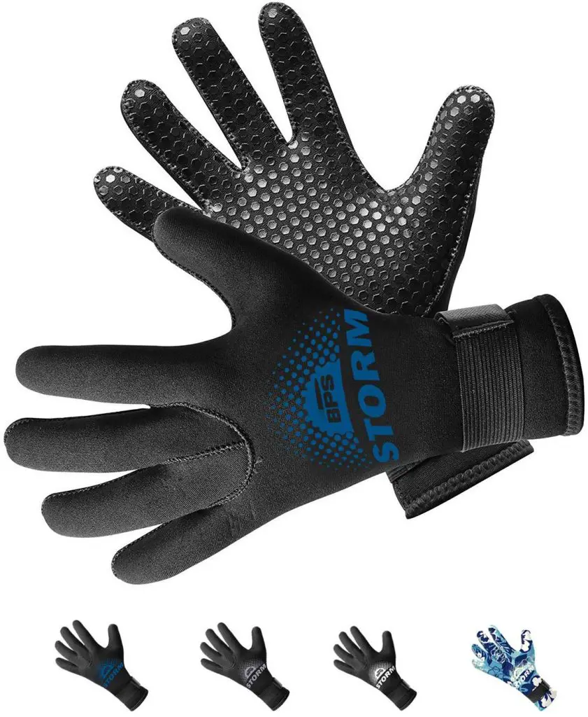 scuba diving gloves for cold water