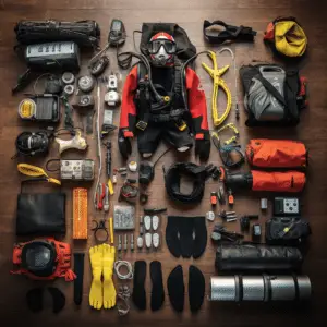 Rescue diver equipment