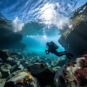 Norway underwater diving adventure
