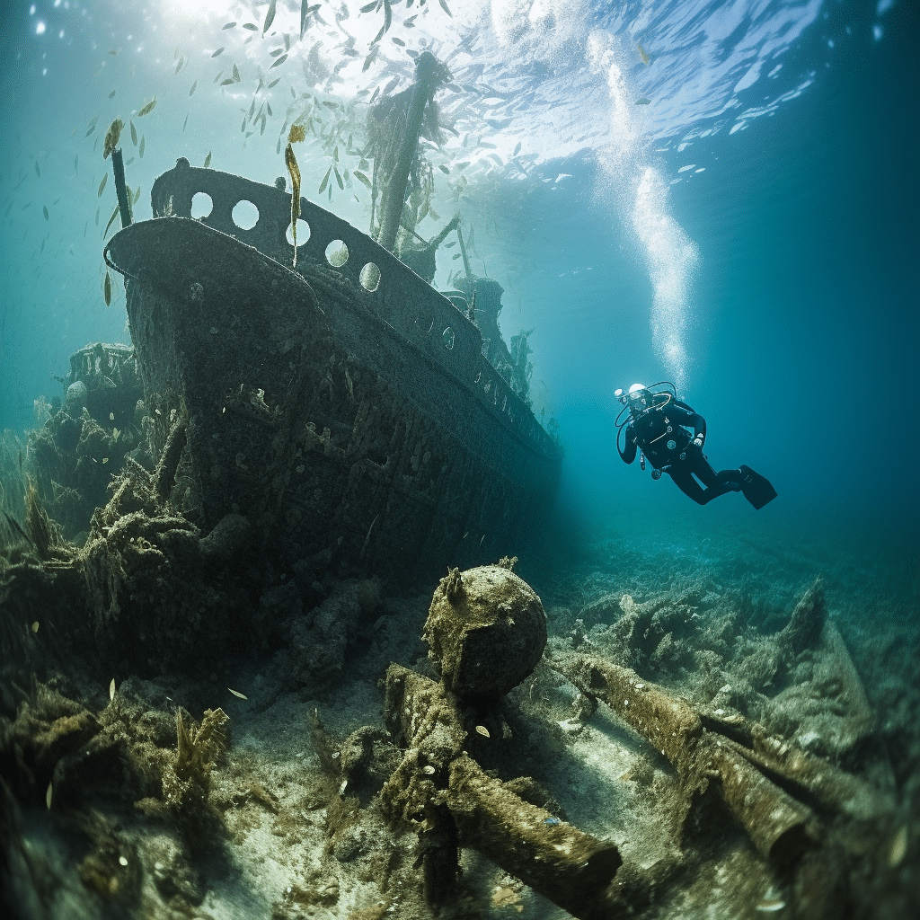 Diving Great Lakes Shipwrecks: Submerged Treasures