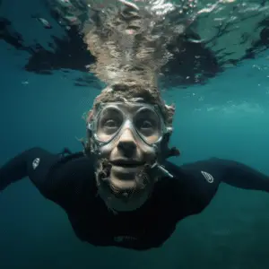 Face Split Diving