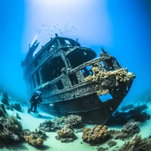 Wreck diving in the Philippines