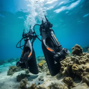 Scuba fins for diverse diving conditions
