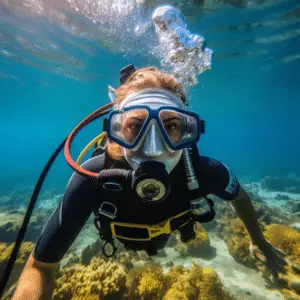 Scuba diving and snorkeling