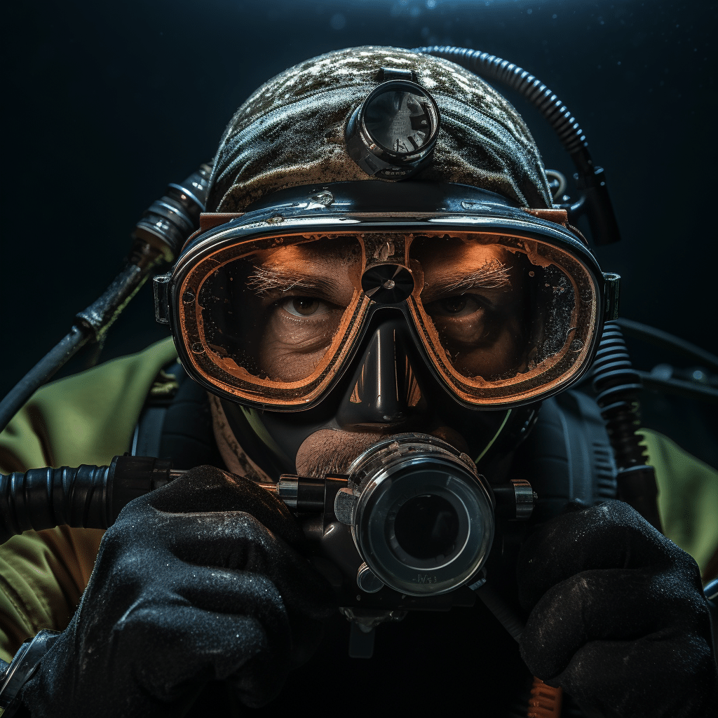 marine binoculars underwater