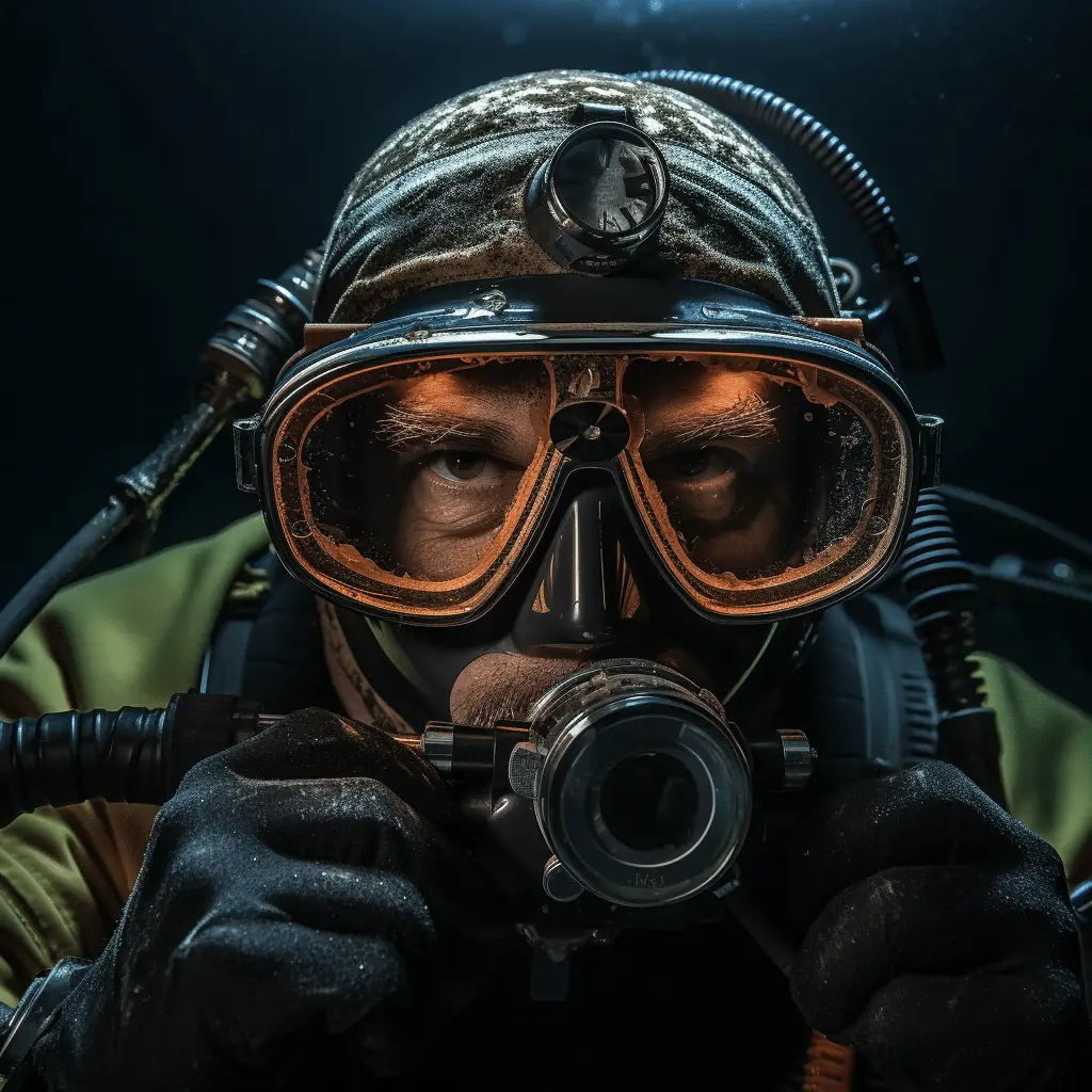 marine binoculars underwater