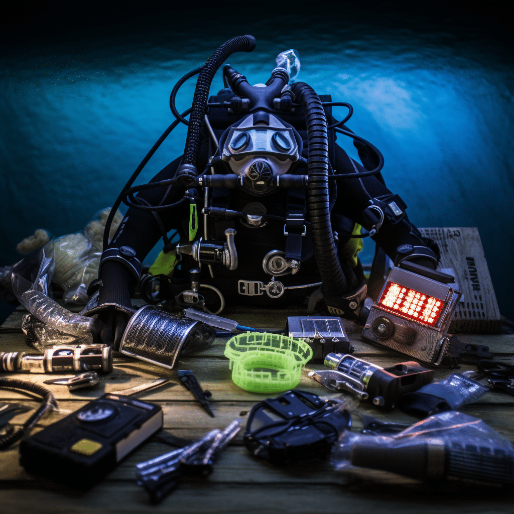 Dive light chargers