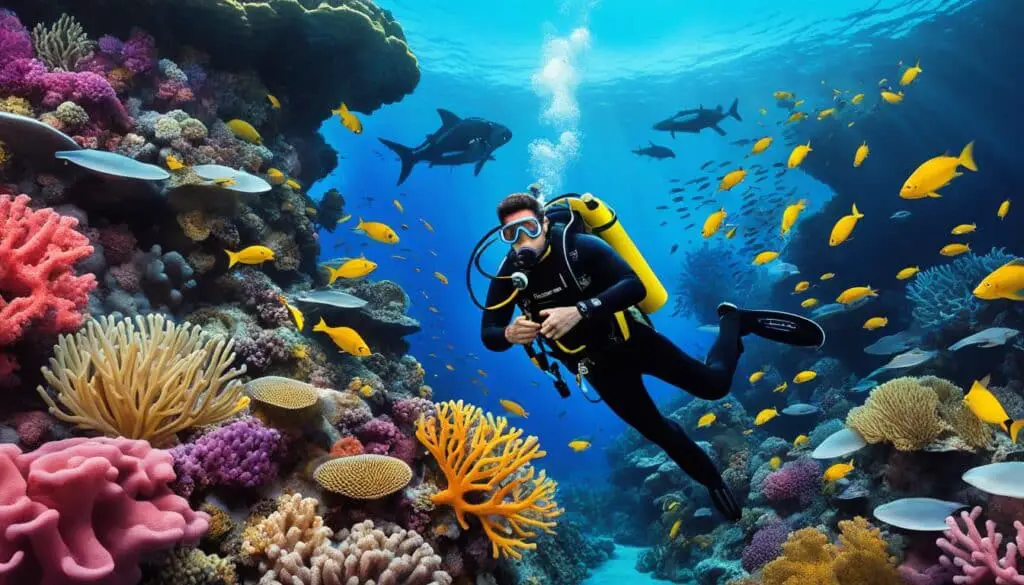 building confidence in scuba diving image
