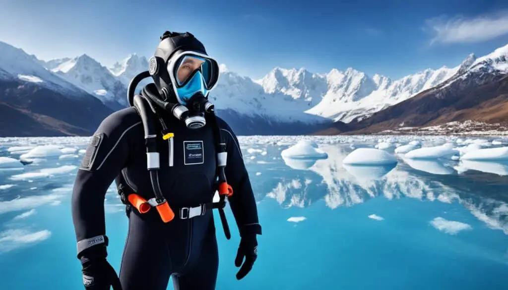 Cold water diving equipment