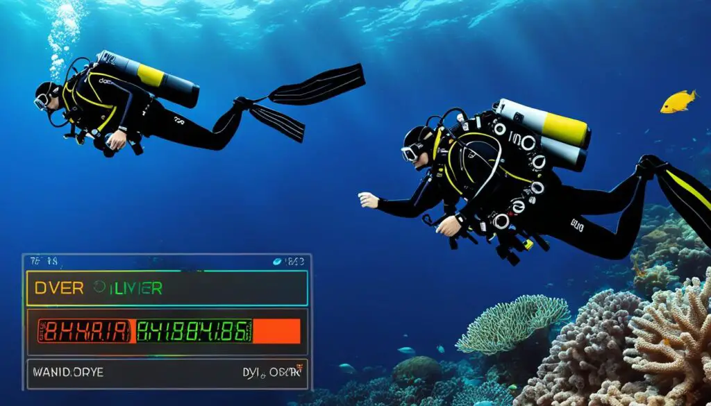 dive time calculator and dive computer
