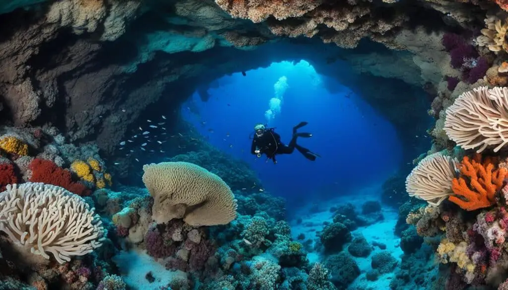 diving in Fiji