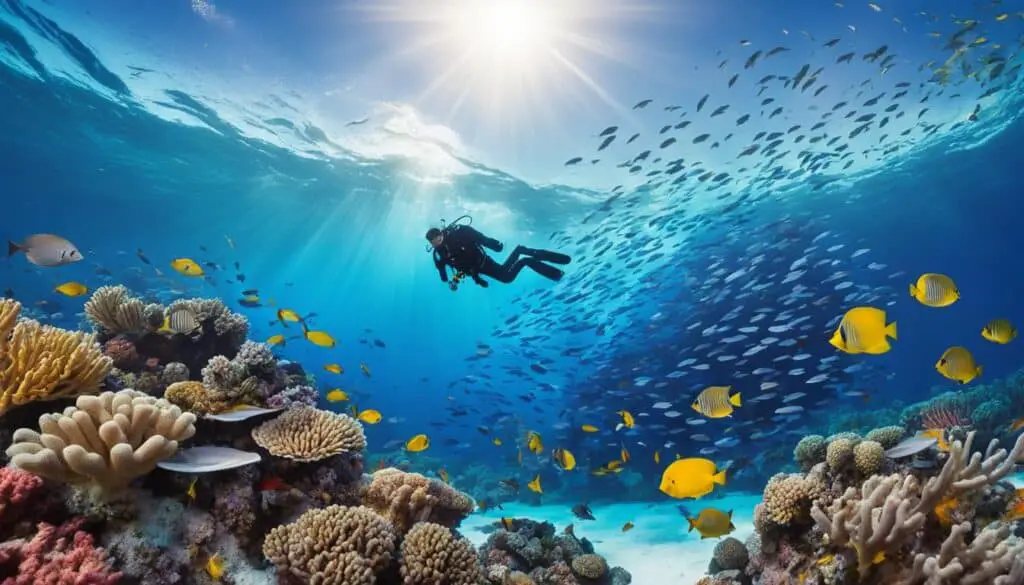 diving season in the Caribbean
