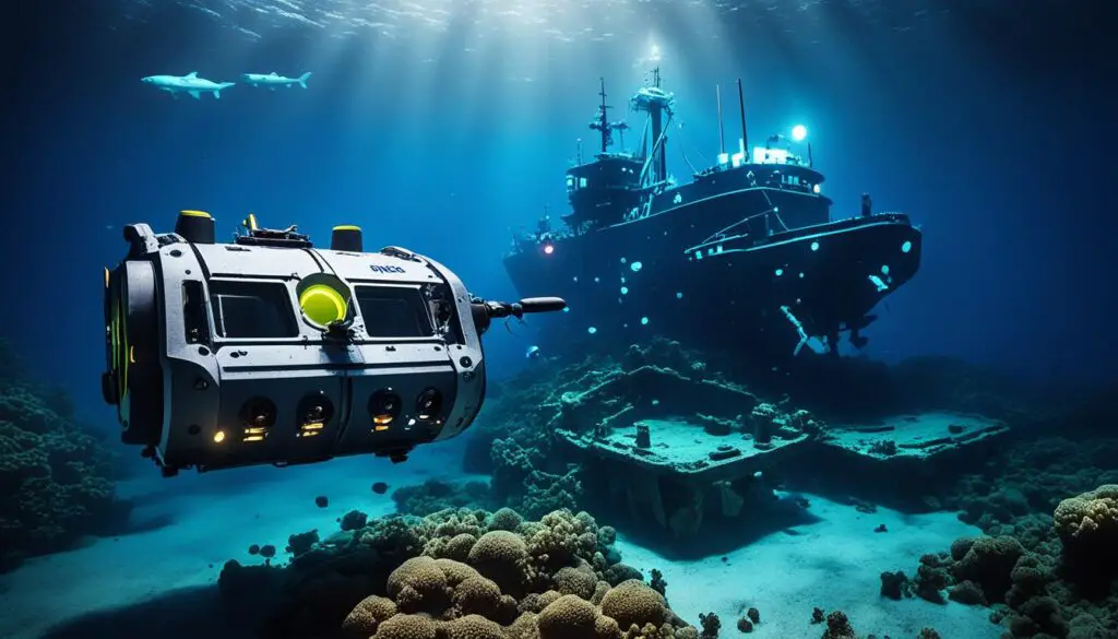 Underwater drone capabilities