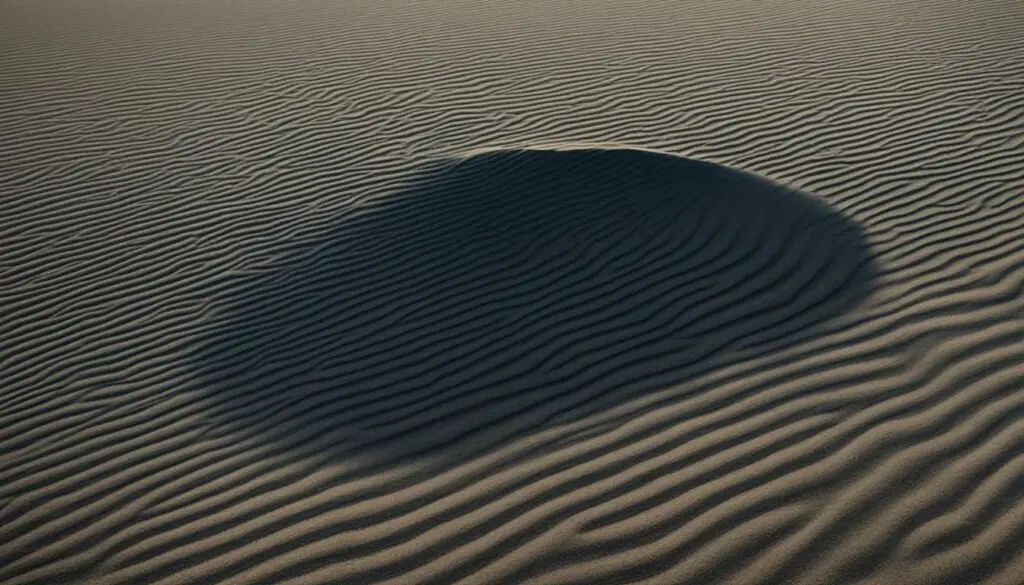 angelshark hiding in the sand