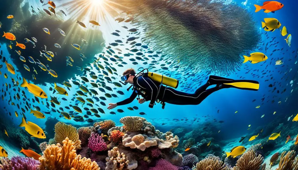 scuba diving image