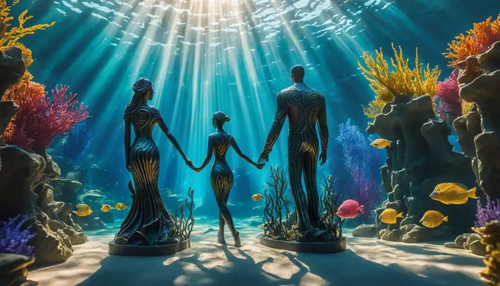 underwater art