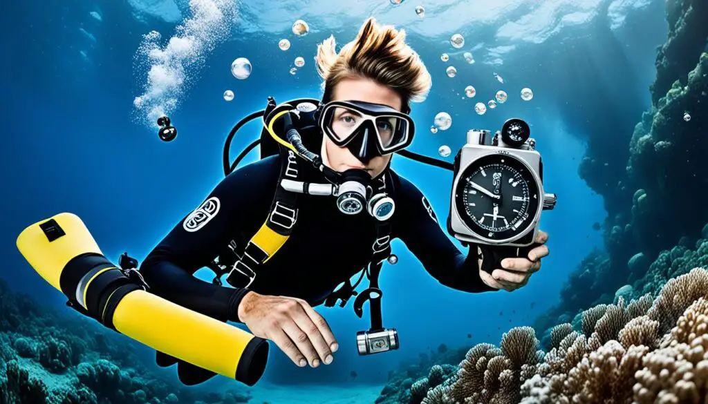 underwater photography safety equipment