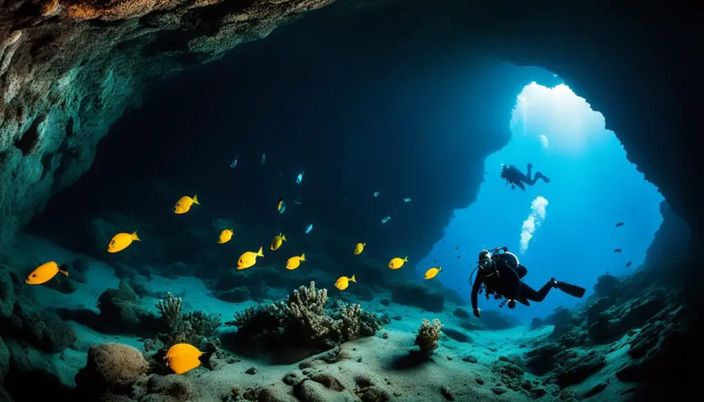 Underwater Cave Equipment