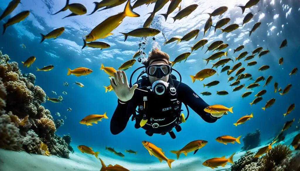 underwater filming techniques