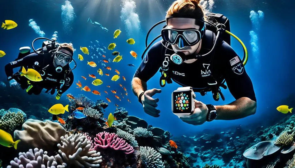 Apple Watch Ultra Oceanic+ Dive Computer