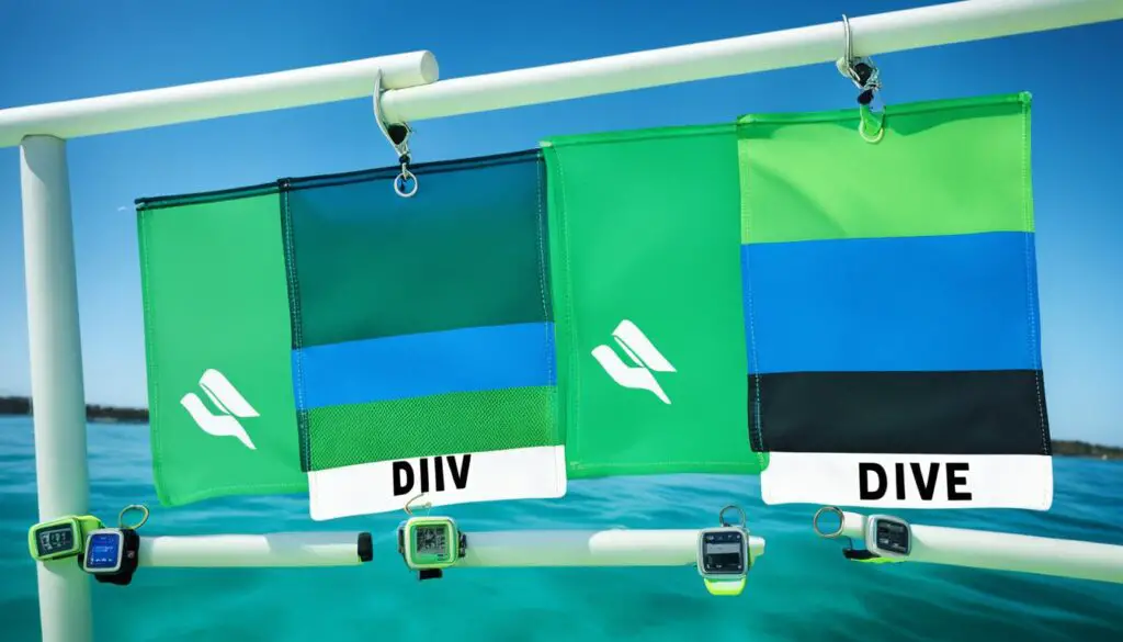 dive flags