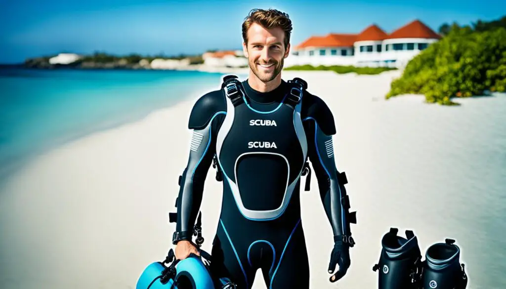 scuba wetsuit image