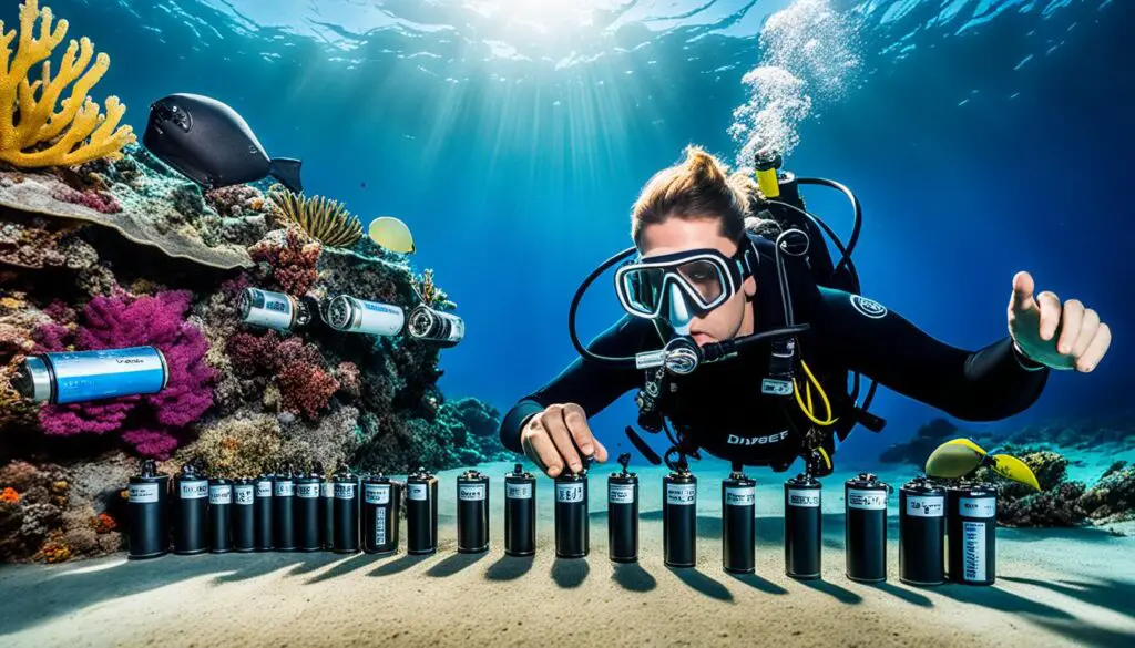 choosing dive batteries