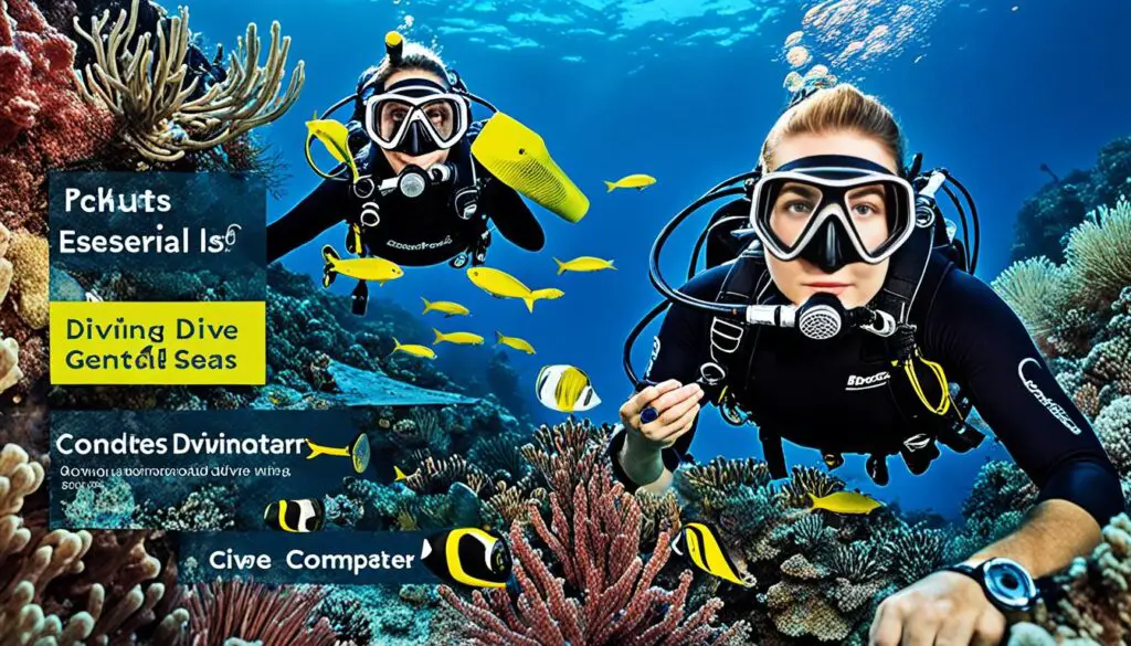 recreational diving gear