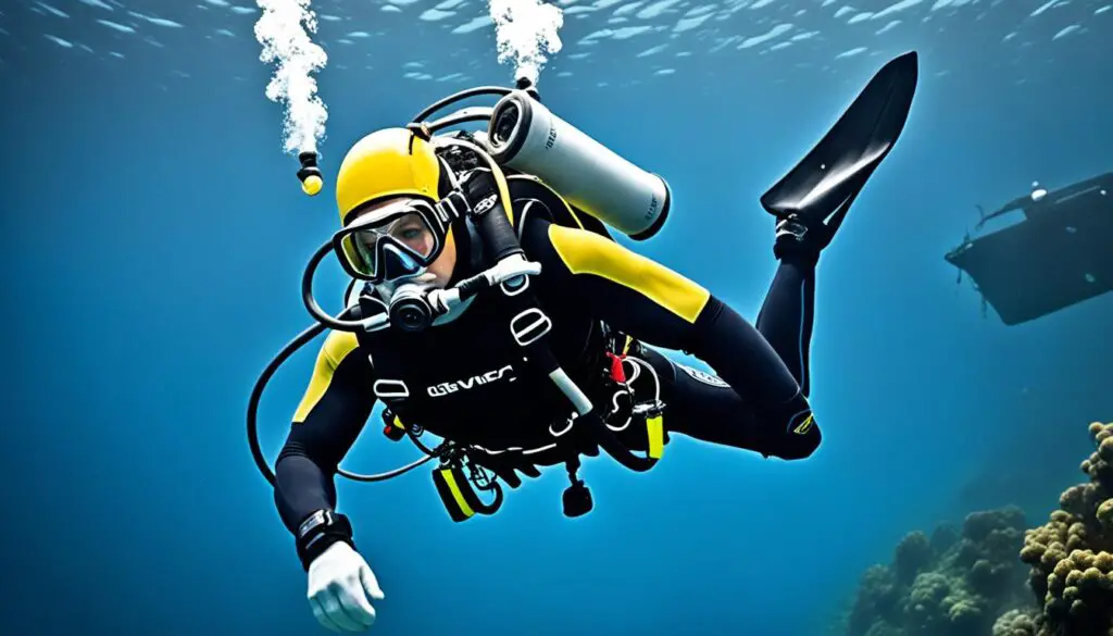 Beginner scuba skills