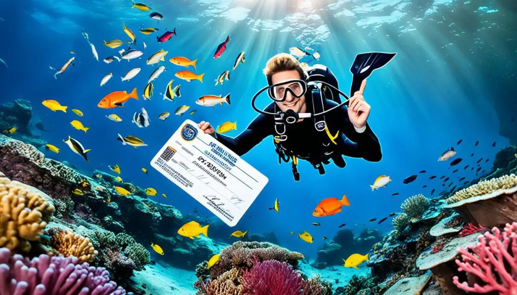 PADI certification