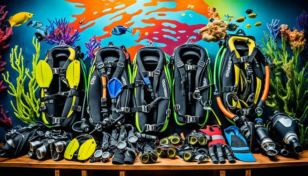 diving gear