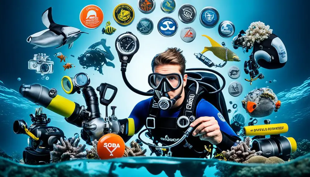 scuba gear warranties and backup service